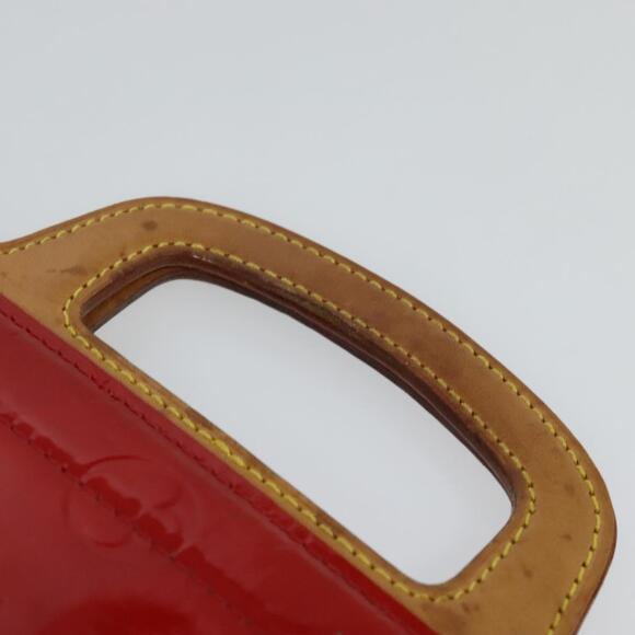LOUIS VUITTON Monogram Vernis Stanton Tote Bag Red M91078 - Picture 8 of 16